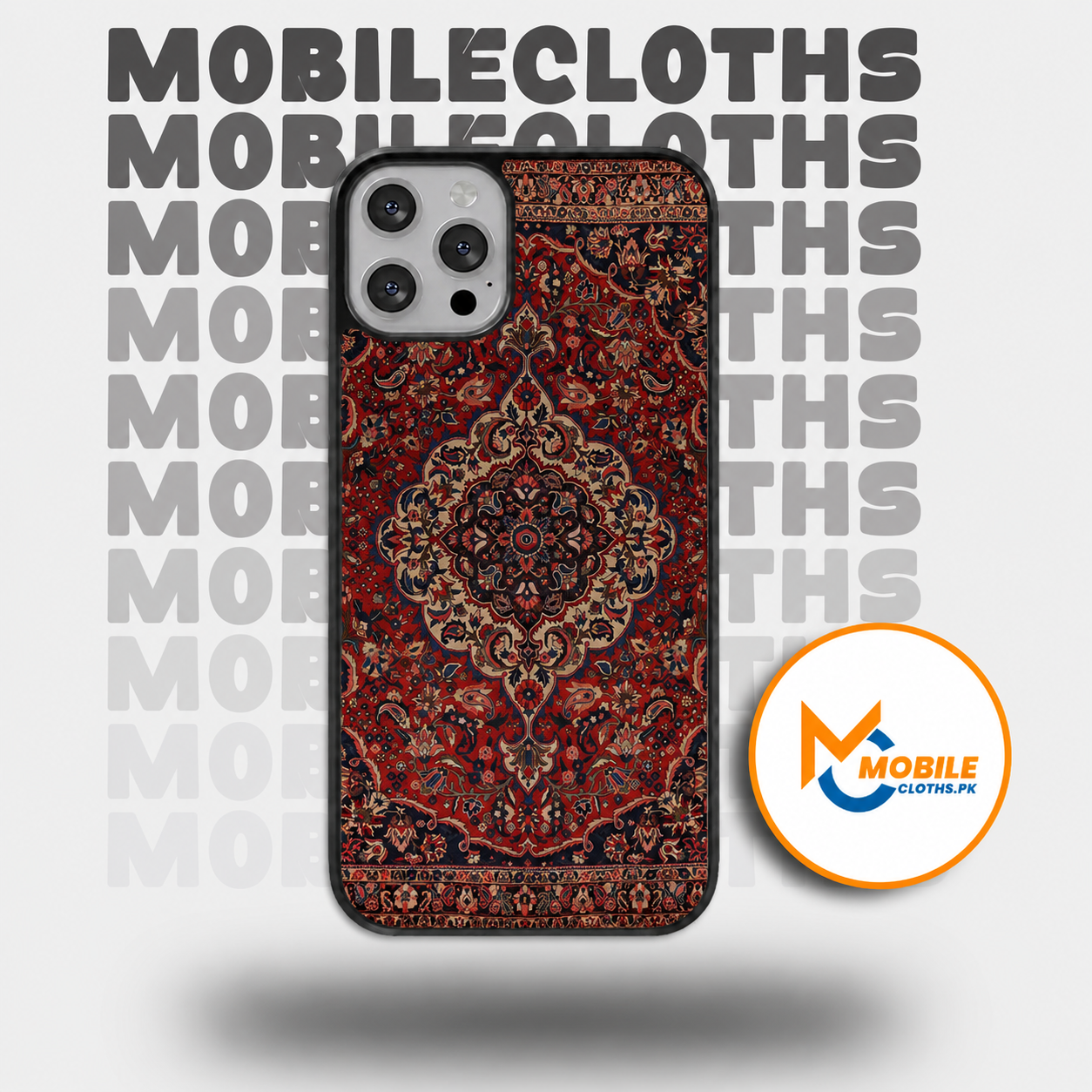 Persian Rug Case Mehroon