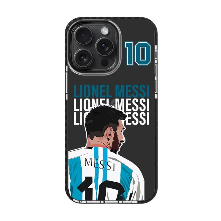 Messi black boder case