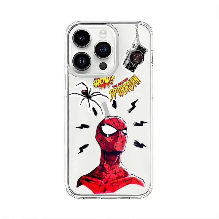Spidermen Clear Case