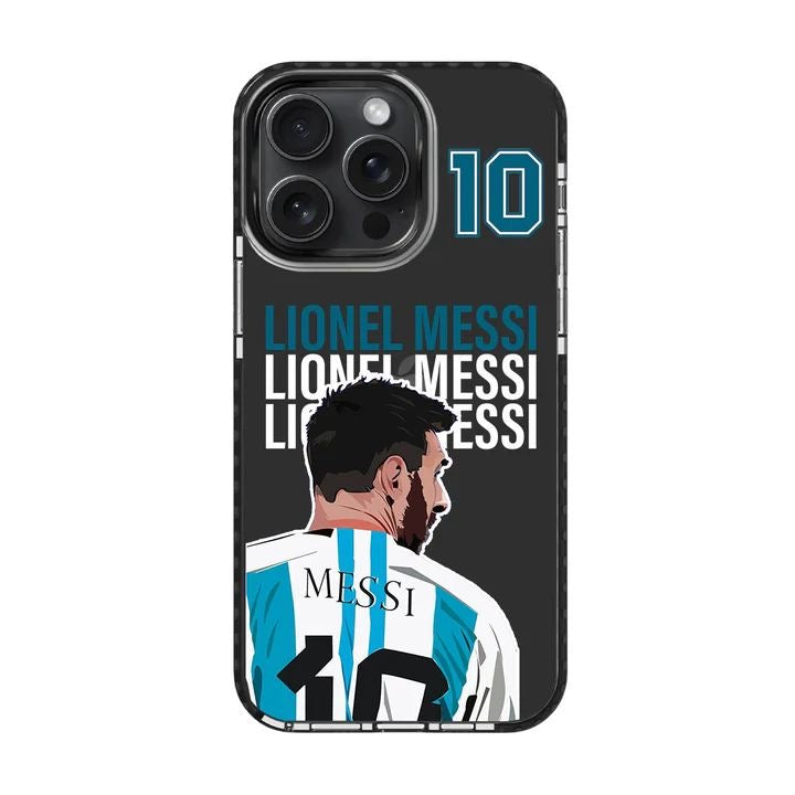 Messi black boder case