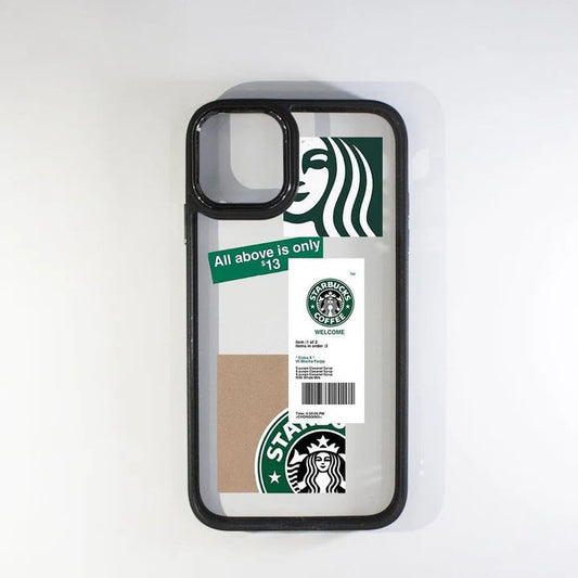 Starbucks black border case