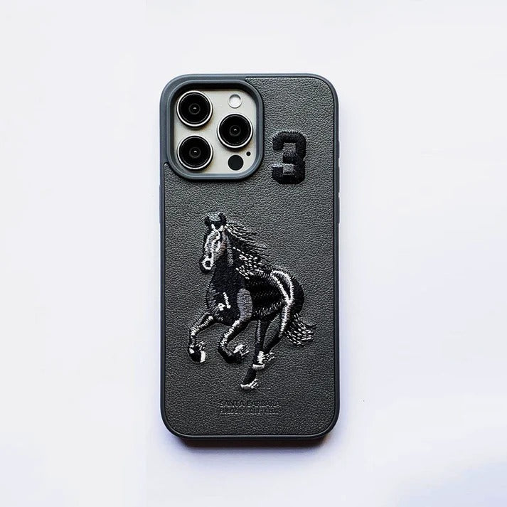 Premium 3D Embroidered Santa Barbara Polo Case