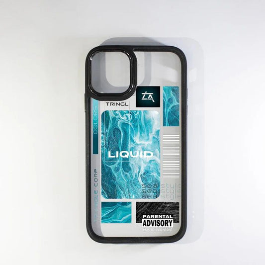 Liquid black boder case