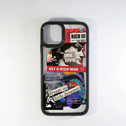 Rich black boder case