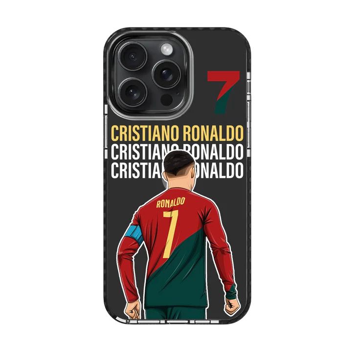 Ronaldo black boder case