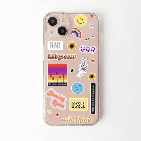 Stickers Clear Case