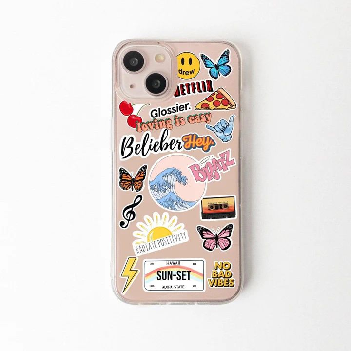 Stickers Clear Case 3