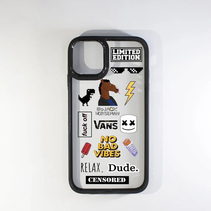 Limited edition black boder case