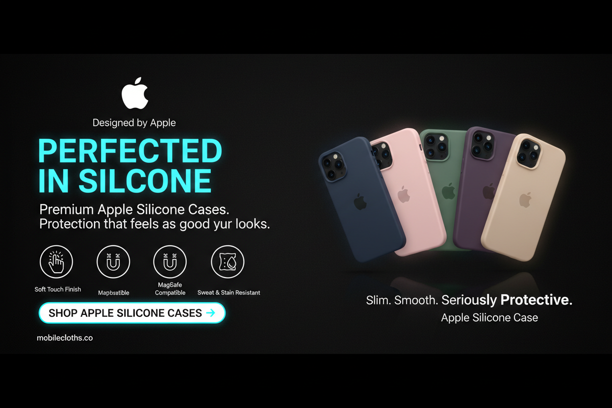 Perfected in Silicone Banner