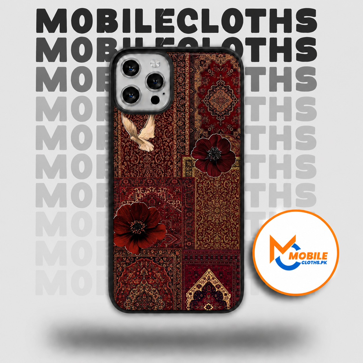 Persian Rug Floral Patchwork Premium Phone Case